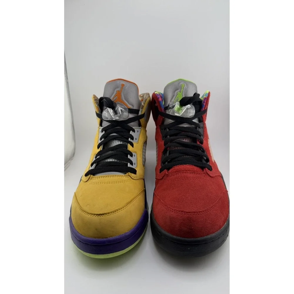Air Jordan 5 Retro 'What the' SE Solar Orange CZ5725-700 Suede Size 11 CLEAN!!
